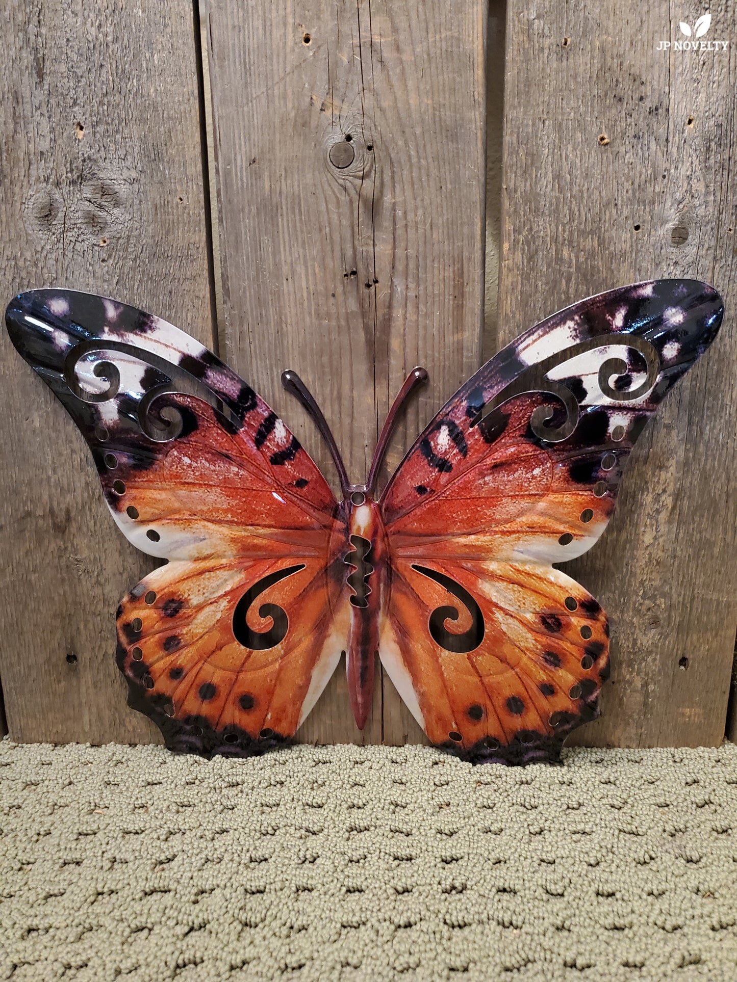 Large Butterfly, Metal Wall Decor, Garden Sculpture, Yard Art, CHOOSE Color