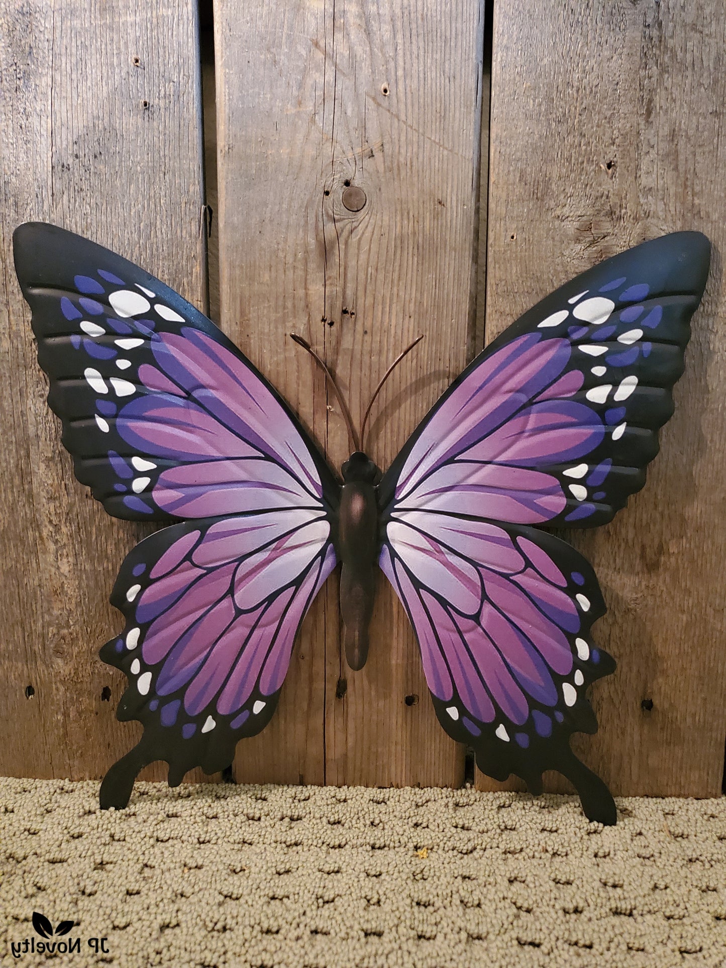 Large Butterfly, Metal Wall Decor, Garden Sculpture, Yard Art, CHOOSE Color