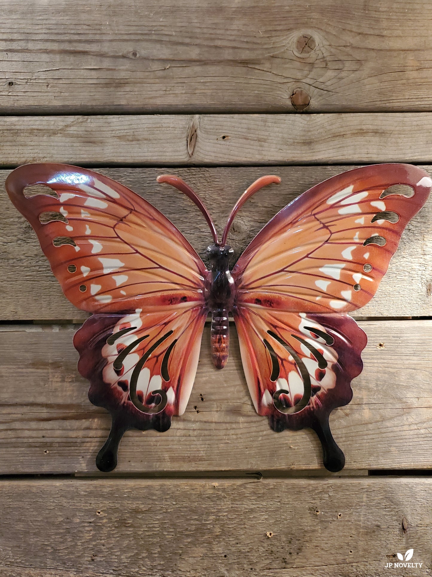 Large Butterfly, Metal Wall Decor, Garden Sculpture, Yard Art, CHOOSE Color